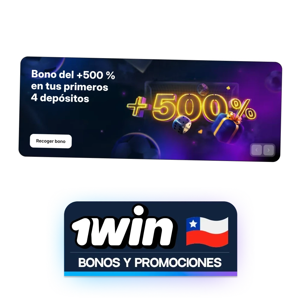 1win ofrece bonos garantizados para usuarios chilenos.
