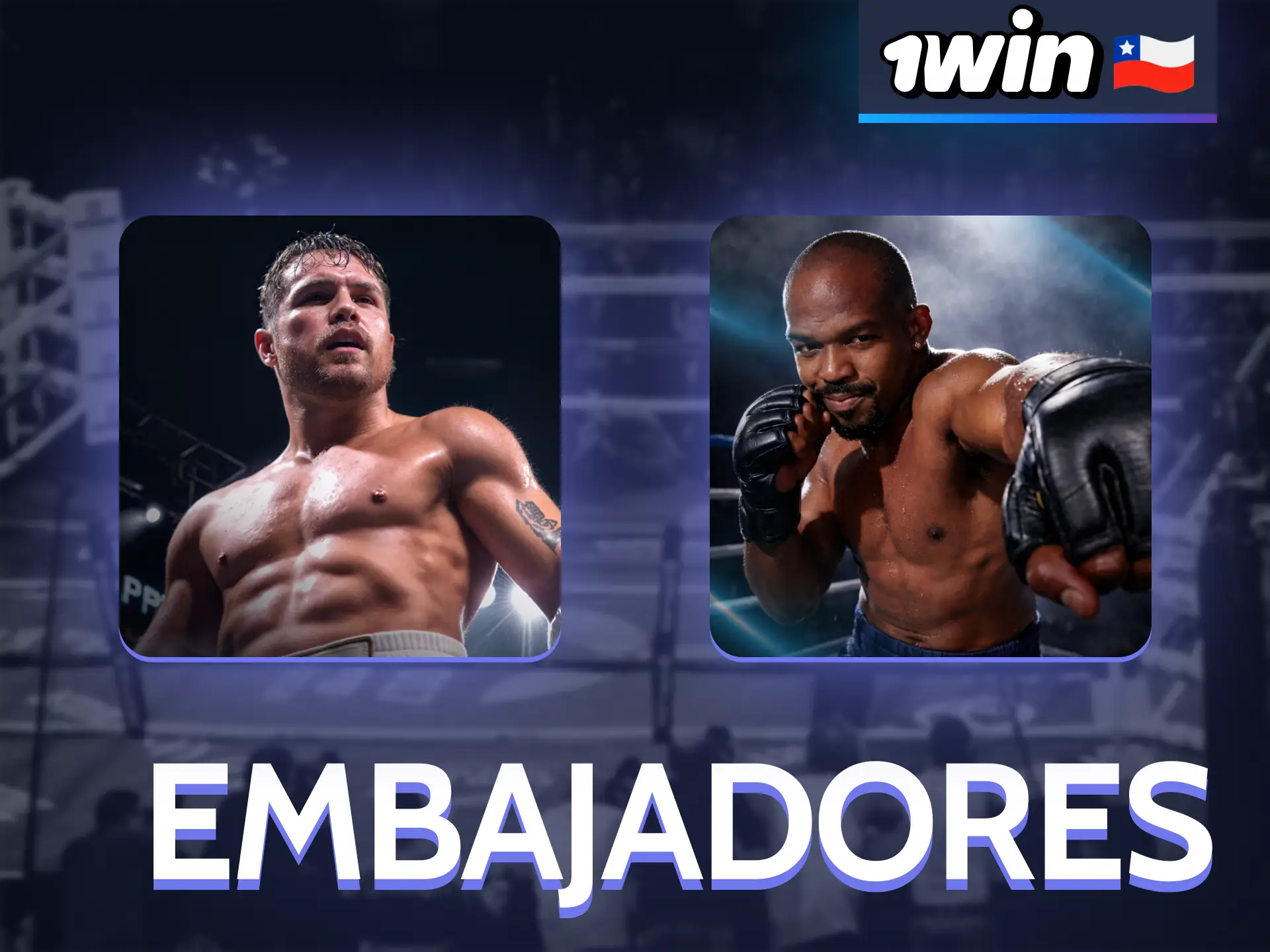 Conoce a los embajadores en la 1Win.