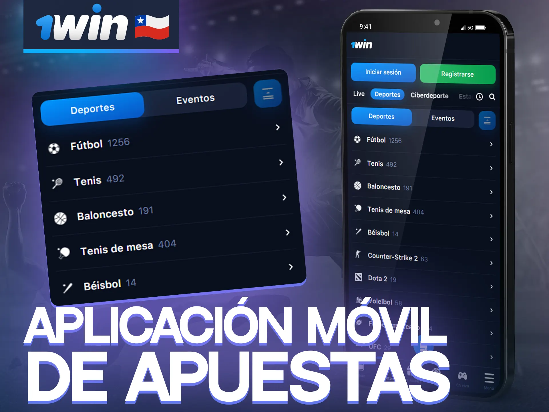 Apostar a su deporte favorito es aún más fácil con la aplicación móvil de 1win.