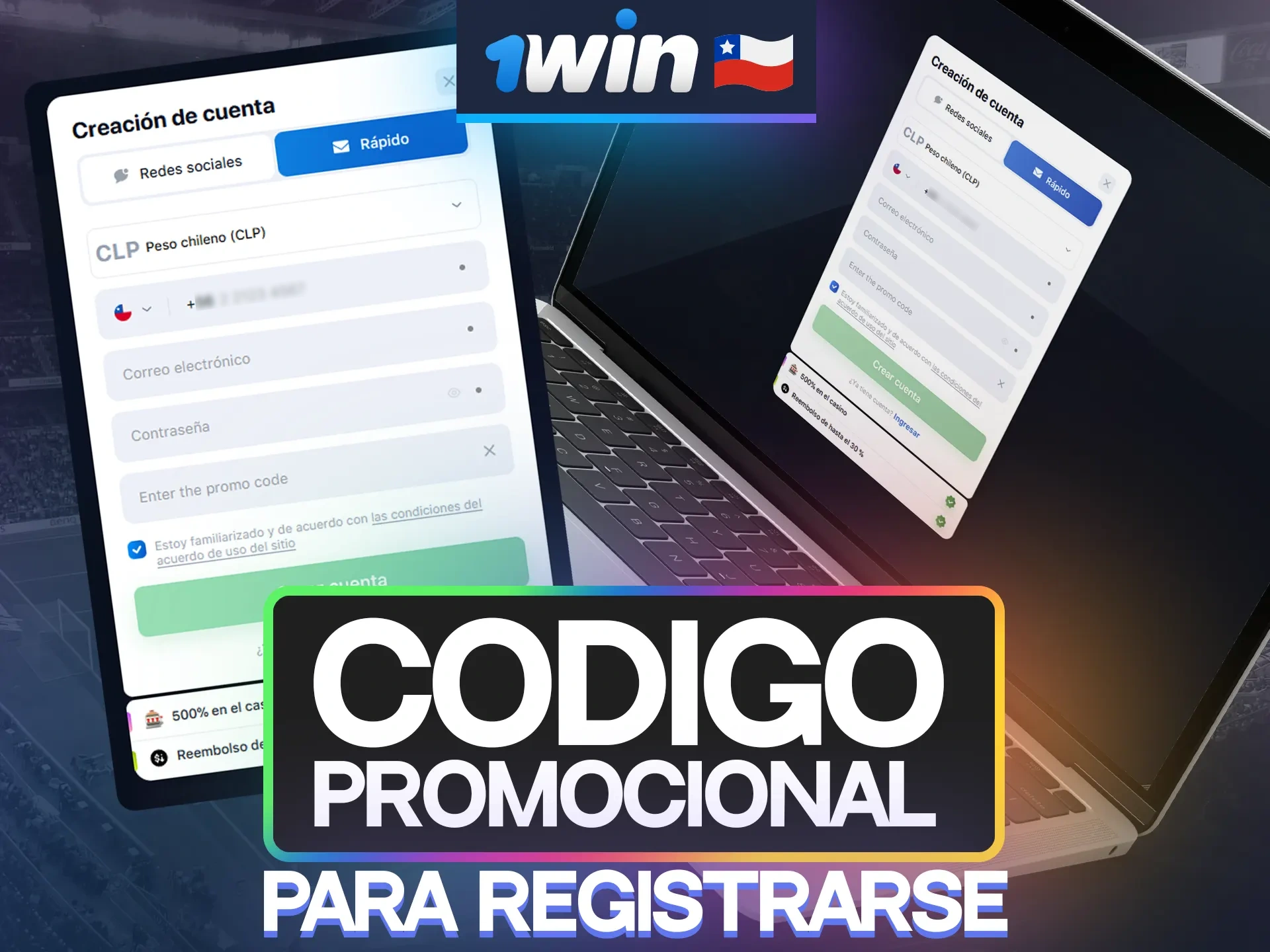 Recibirá bonificaciones adicionales al abrir una nueva cuenta introduciendo nuestro código promocional exclusivo.